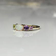 Load image into Gallery viewer, Mixed Gemstone Ring
