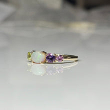 Load image into Gallery viewer, Mixed Gemstone Ring