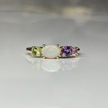 Load image into Gallery viewer, Mixed Gemstone Ring
