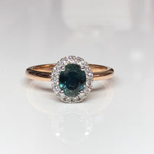 Load image into Gallery viewer, Teal Australian Sapphire Ring
