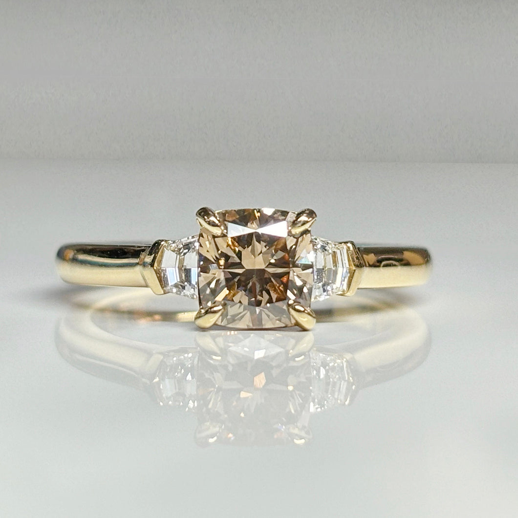 Argyle Champagne Diamond Ring