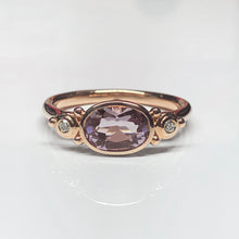 Load image into Gallery viewer, Light Purple Amethyst Ring
