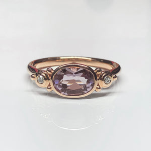 Light Purple Amethyst Ring