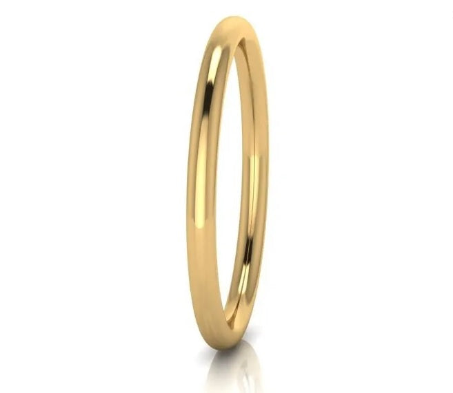 Yellow Gold Silver Filled Golf Bangle