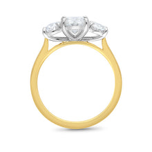 Load image into Gallery viewer, Oval Trilogy Ring
