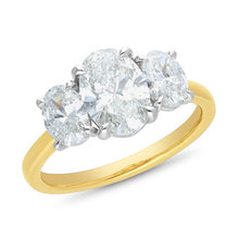 Load image into Gallery viewer, Oval Trilogy Ring

