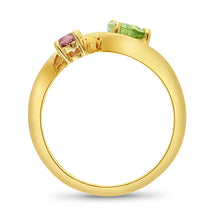 Load image into Gallery viewer, Peridot and Pink Tourmaline Ring
