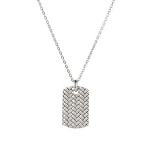 Woven Pattern Necklace