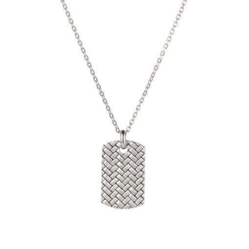 Woven Pattern Necklace