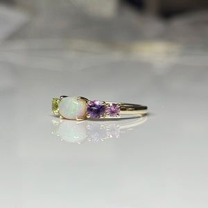 Mixed Gemstone Ring