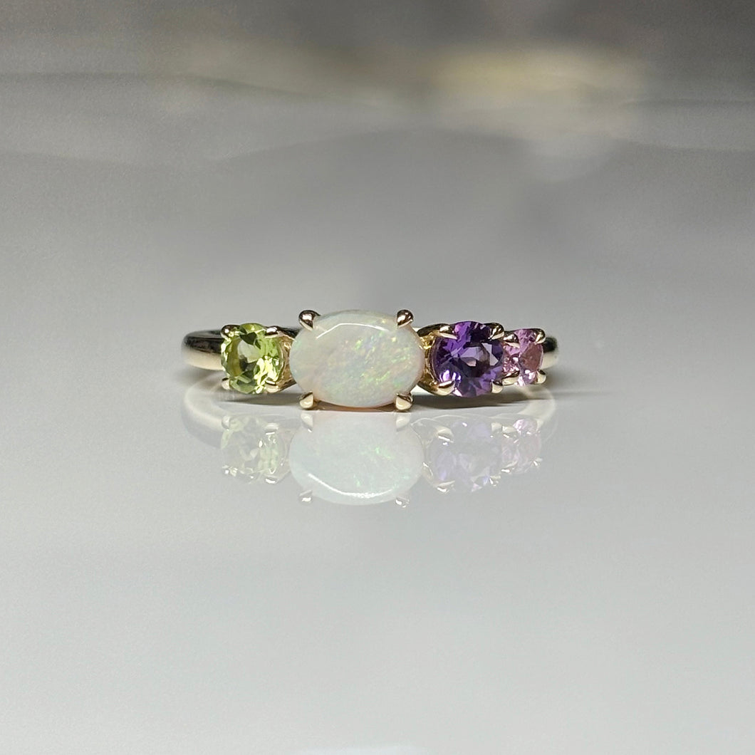 Mixed Gemstone Ring