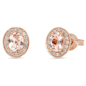 Morganite Earrings
