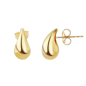 Teardrop Stud Earrings