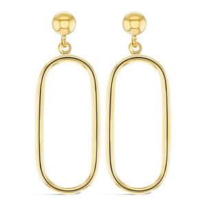 Open Oval Drops