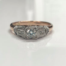 Load image into Gallery viewer, Rose Gold Antique Reproduction Ring
