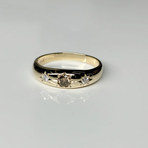 Champagne Diamond Ring