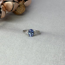 Load image into Gallery viewer, Tanzanite and Diamond Ring
