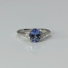 Load image into Gallery viewer, Tanzanite and Diamond Ring
