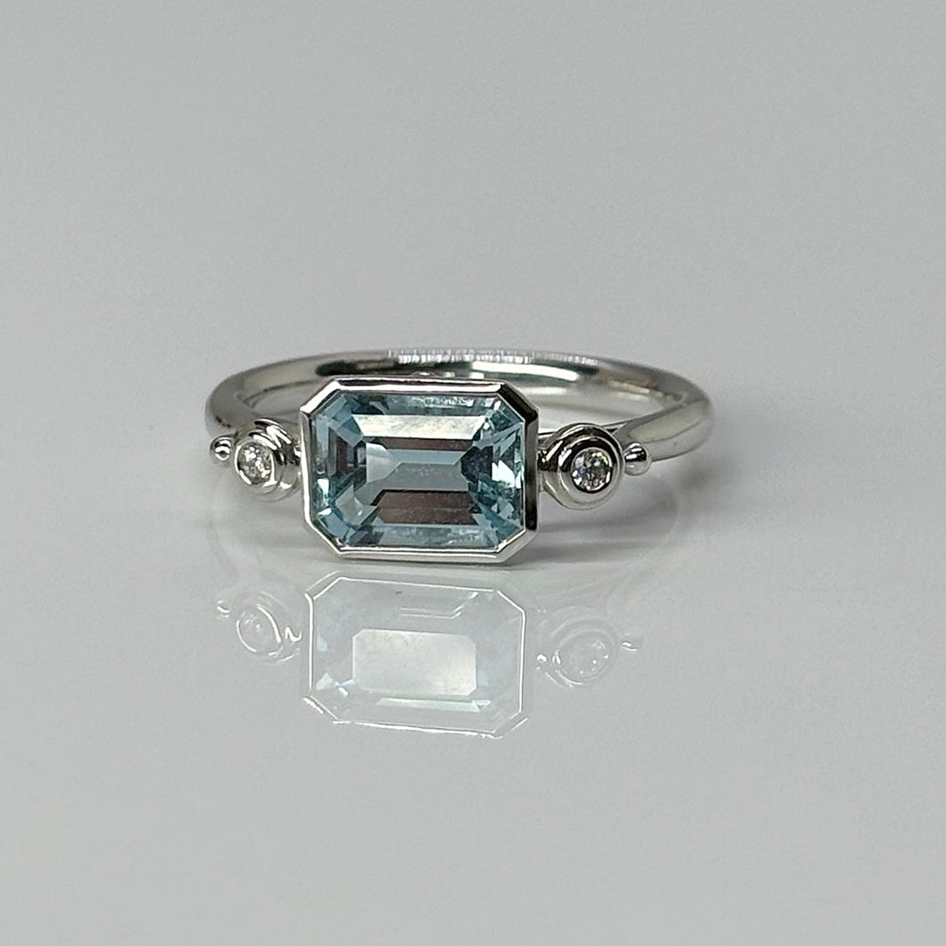 Blue Topaz Ring
