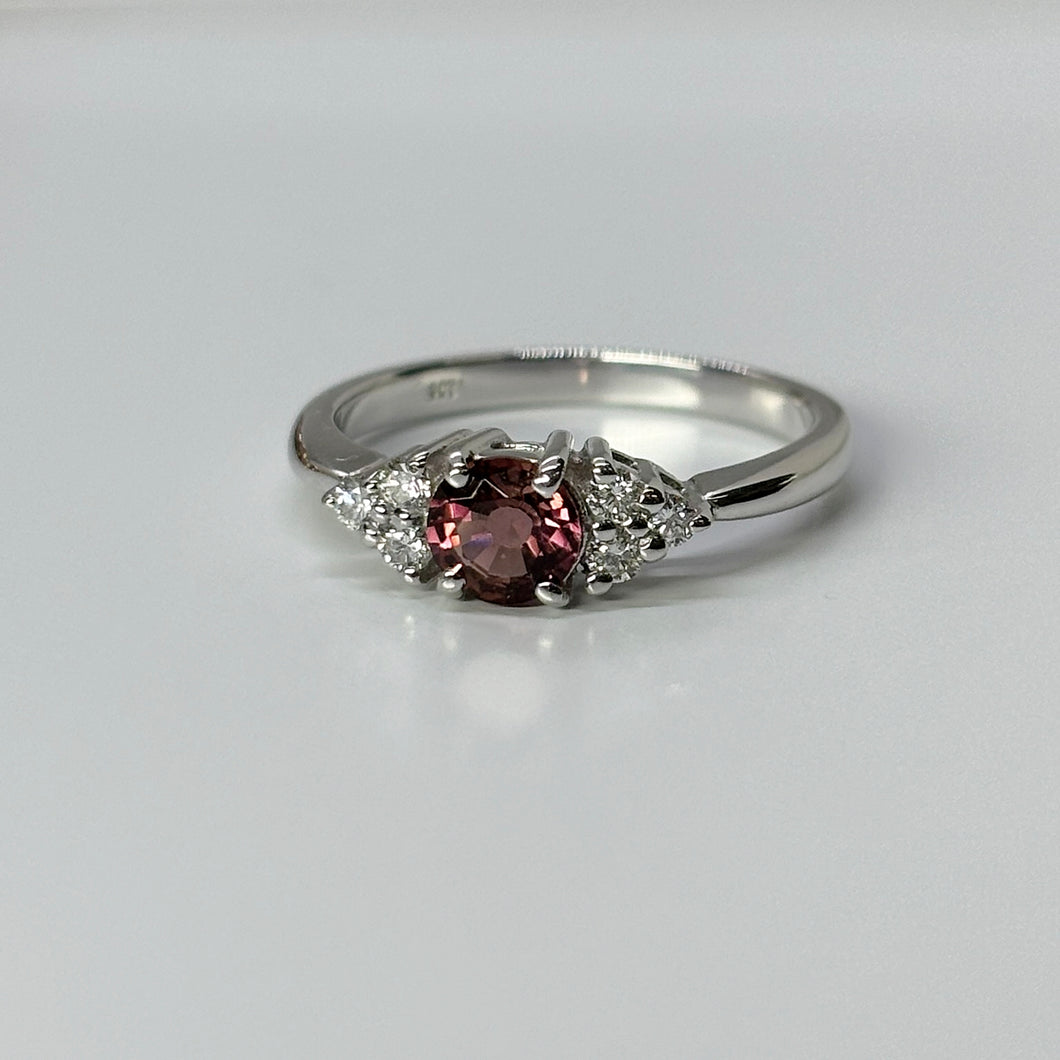 Pink Tourmaline Ring