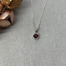 Load image into Gallery viewer, Rhodolite Garnet Pendant
