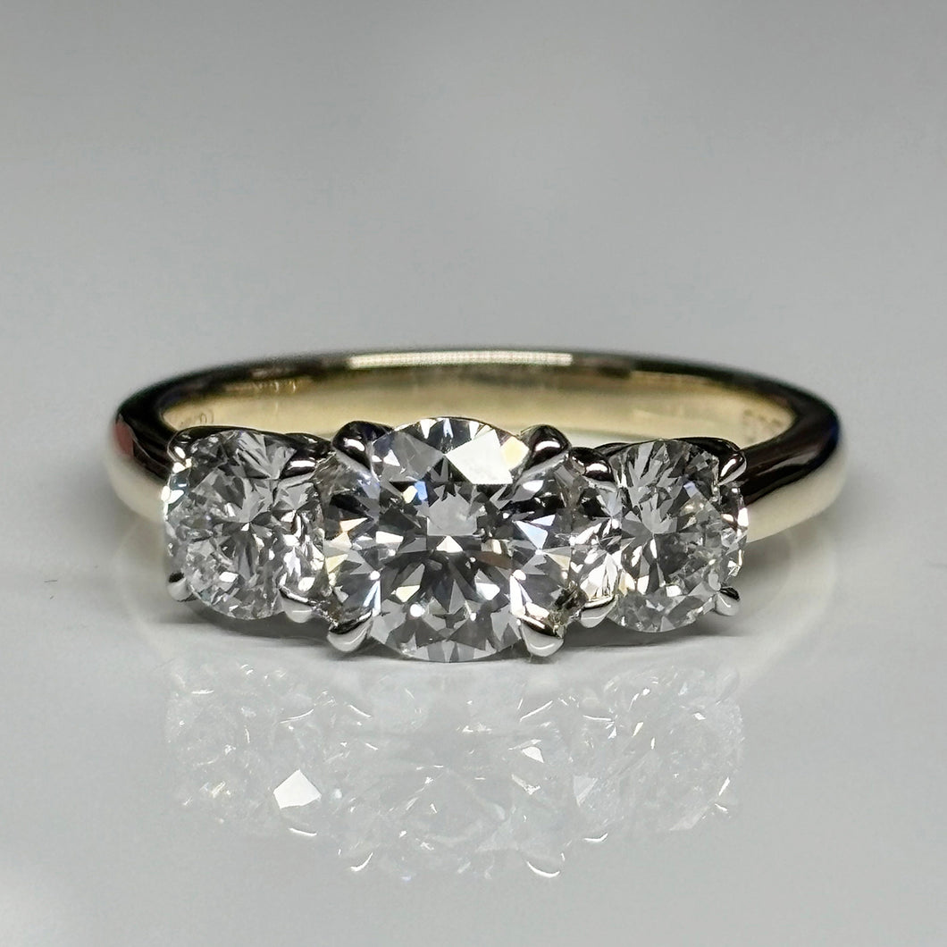 Lab Grown Trilogy Ring