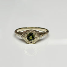 Load image into Gallery viewer, Green Tourmaline Ring
