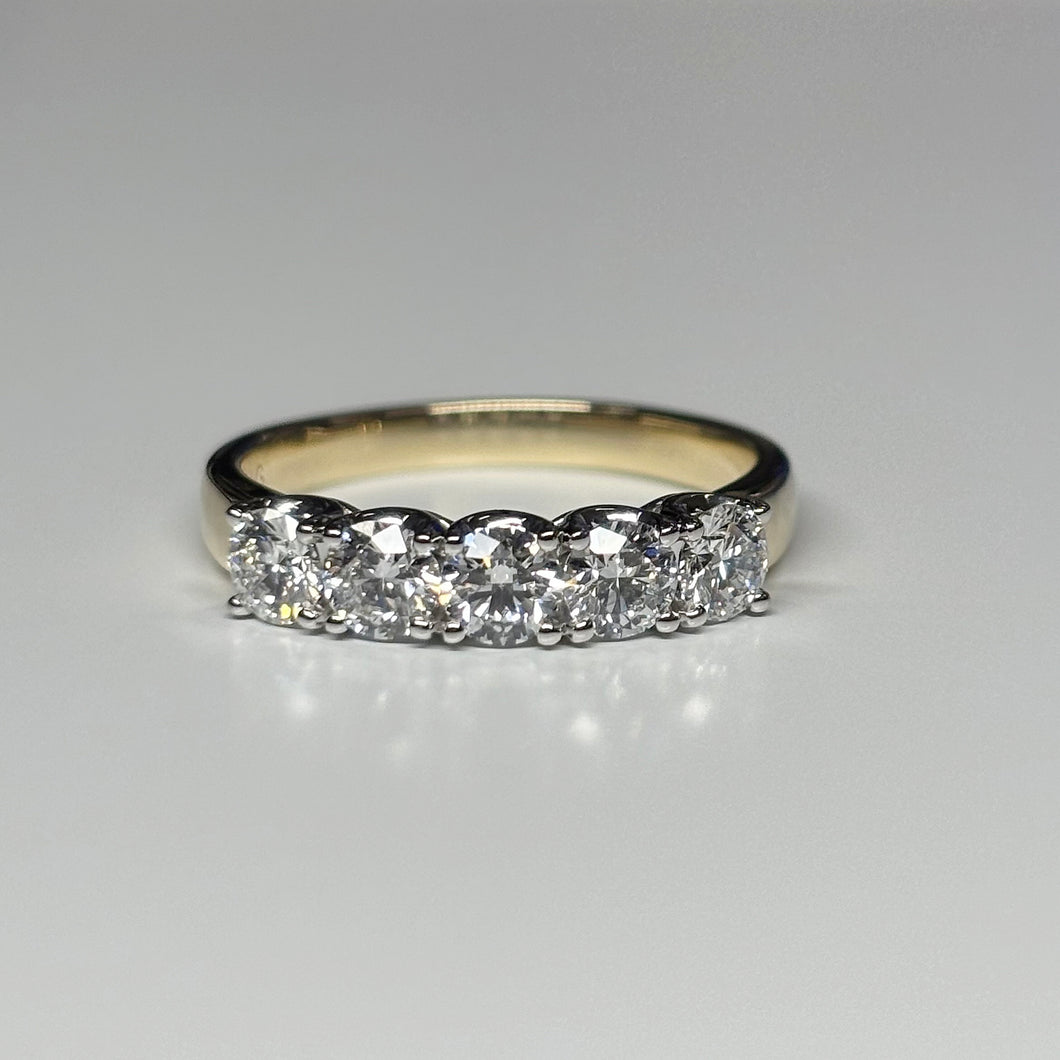 Five Stone Diamond Ring