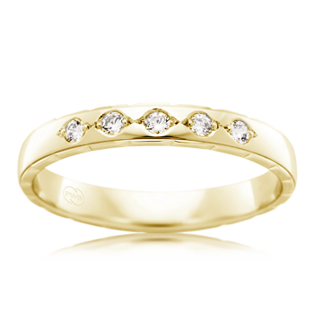 Diamond Set Band