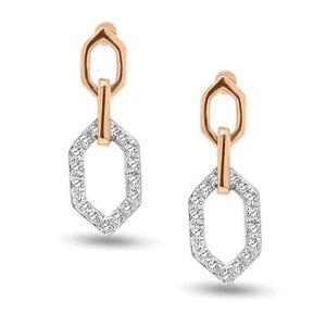 Diamond Drop Earrings