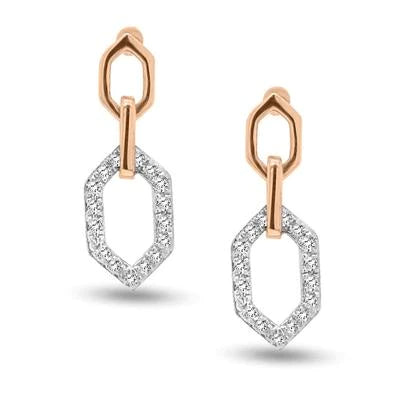 Diamond Drop Earrings