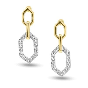 Diamond Drop Earrings