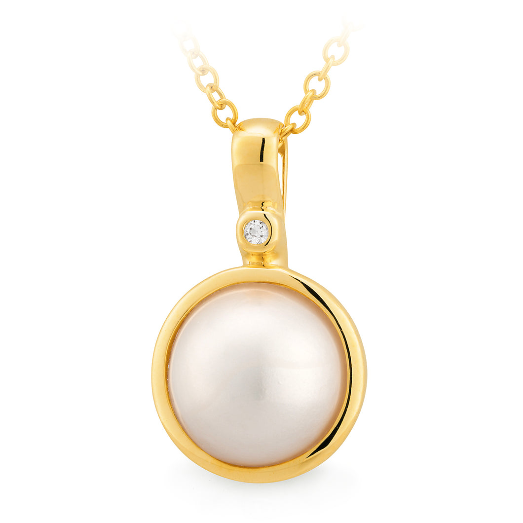 Mabe Pearl Pendant