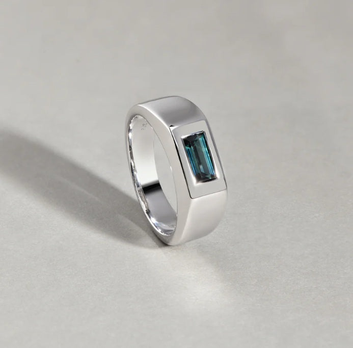 Sapphire Signet Ring