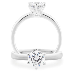 Round Brilliant Cut Solitaire