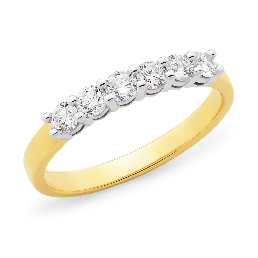 Claw Set Diamond Band