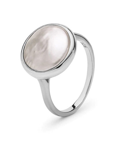 Coin Pearl Ring