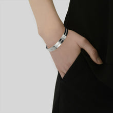 Load image into Gallery viewer, Silver Indian Cuff Bracelet
