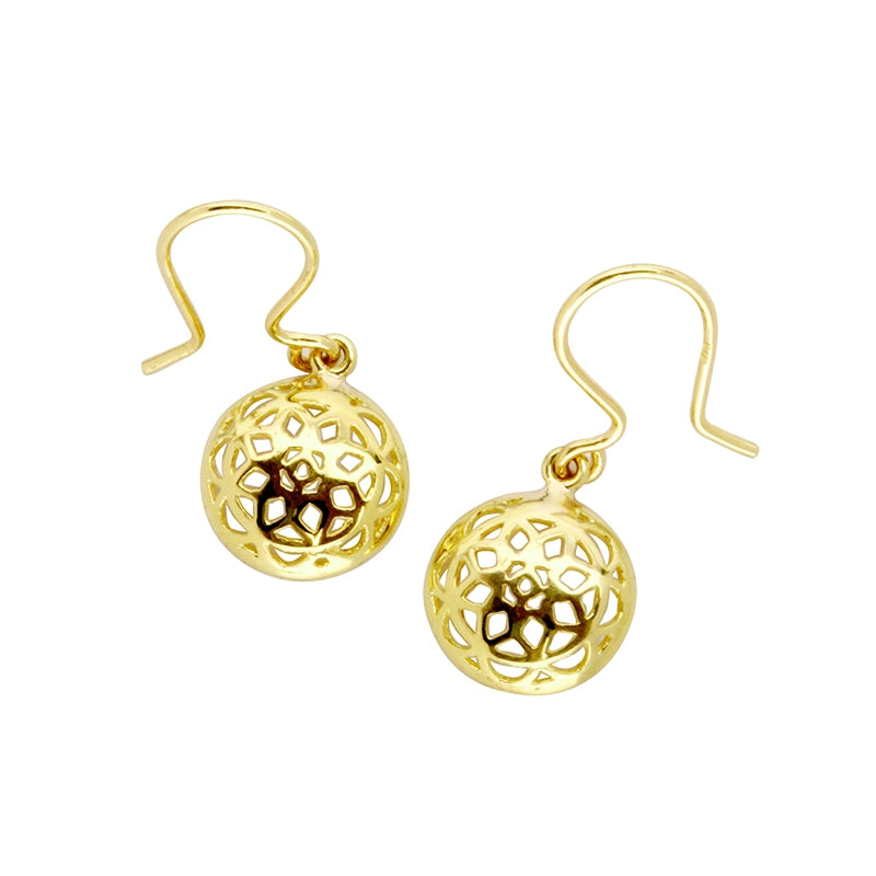 Filigree Drop Earrings