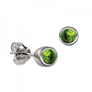 Light Green Stud Earrings