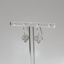 Load image into Gallery viewer, Filigree Heart Earrings
