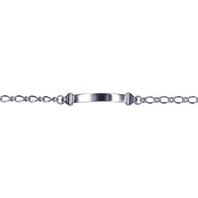 Figaro Link Engravable Braclet