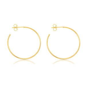 Open Hoop Earrings