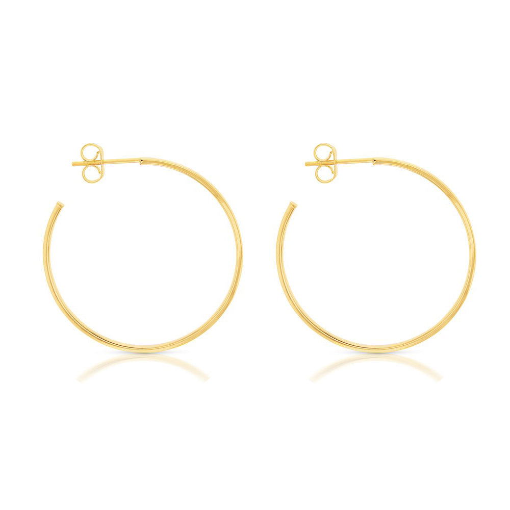 Open Hoop Earrings