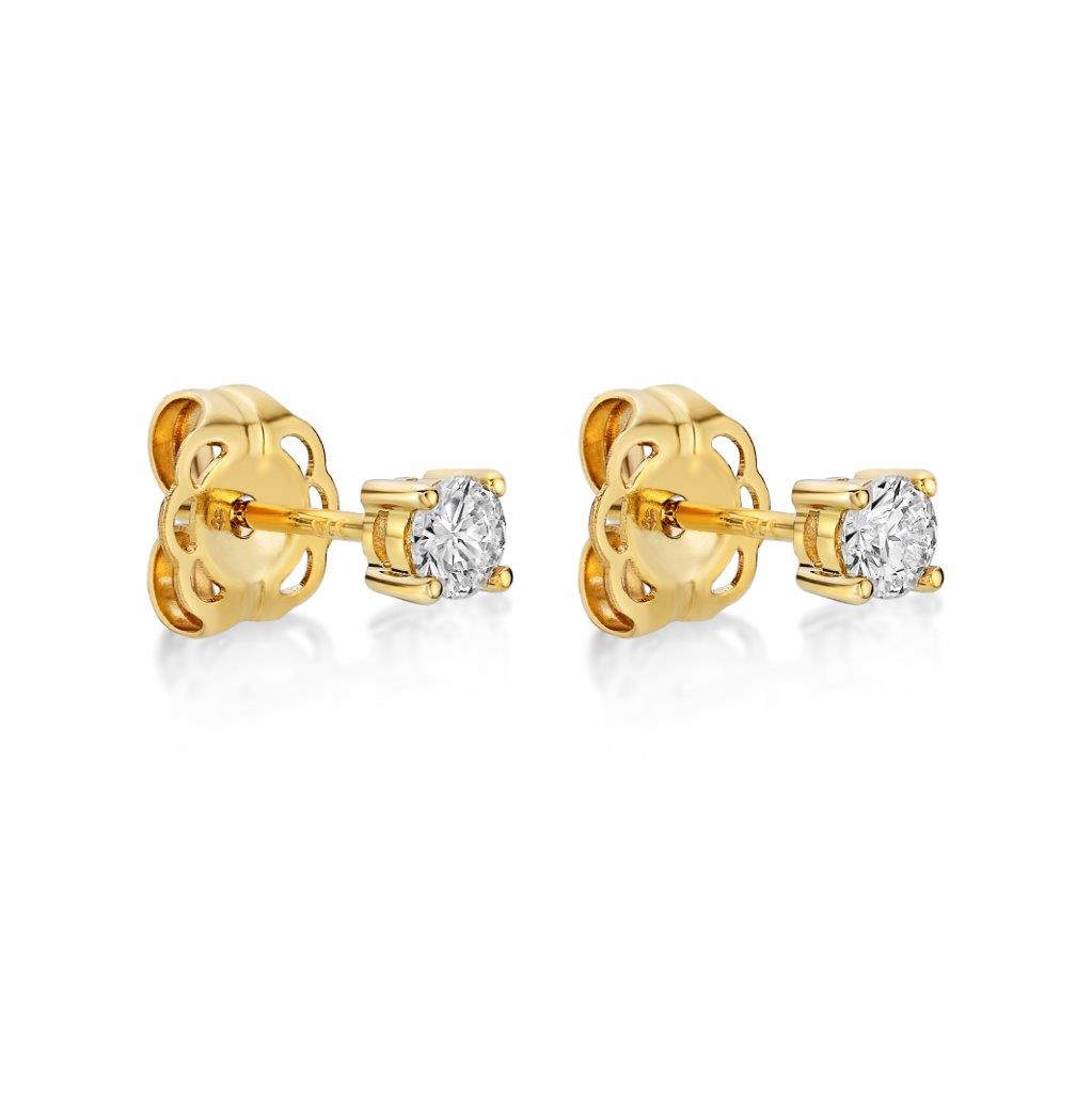 Claw Set Diamond Studs