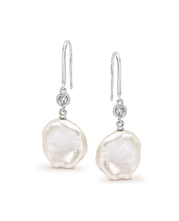 Keshi Pearl Earrings